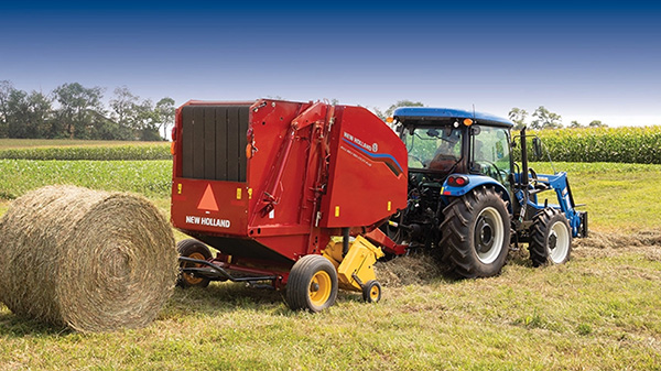 New Holland Hay Baller